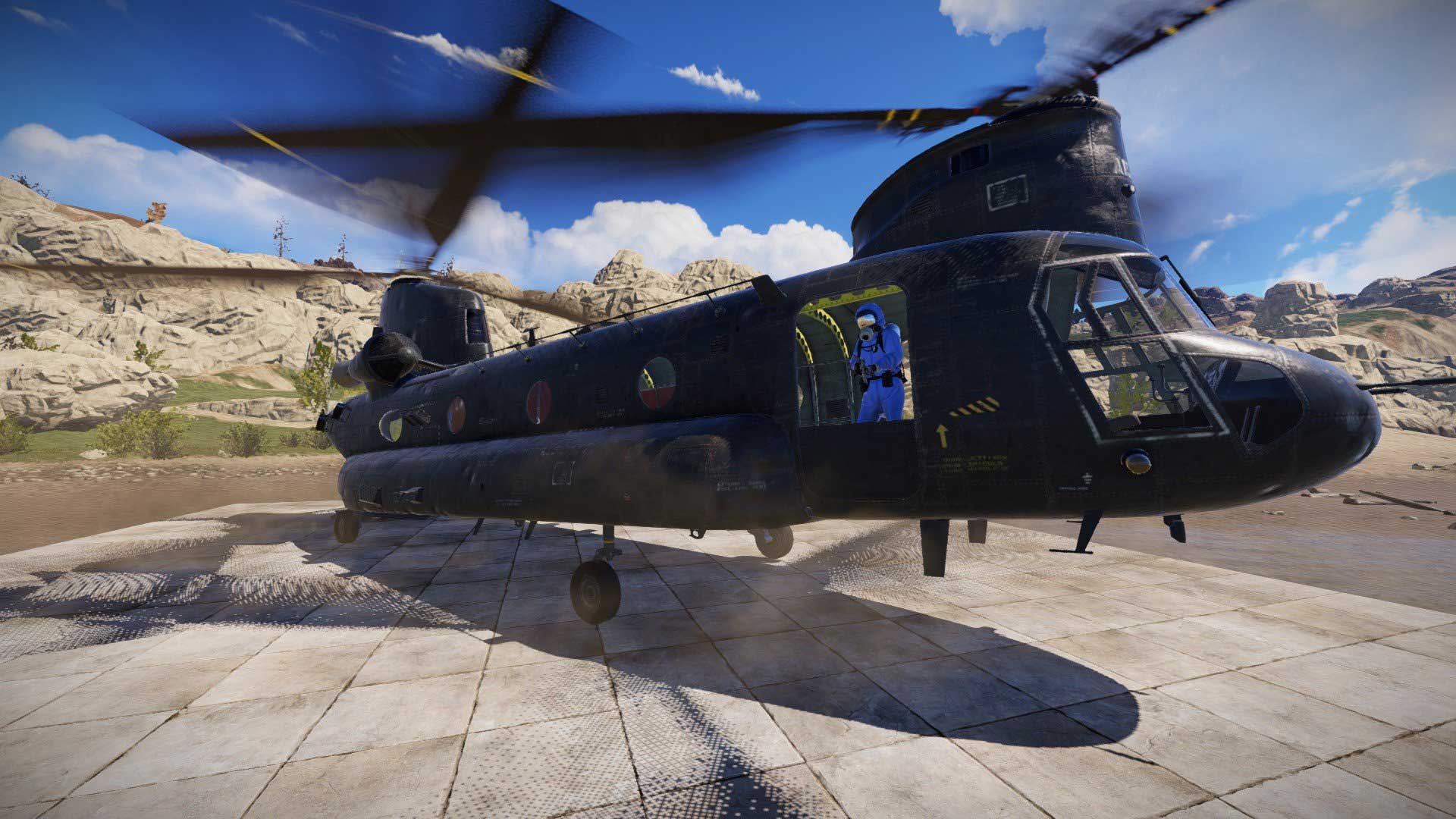 Rust base helicopter фото 76