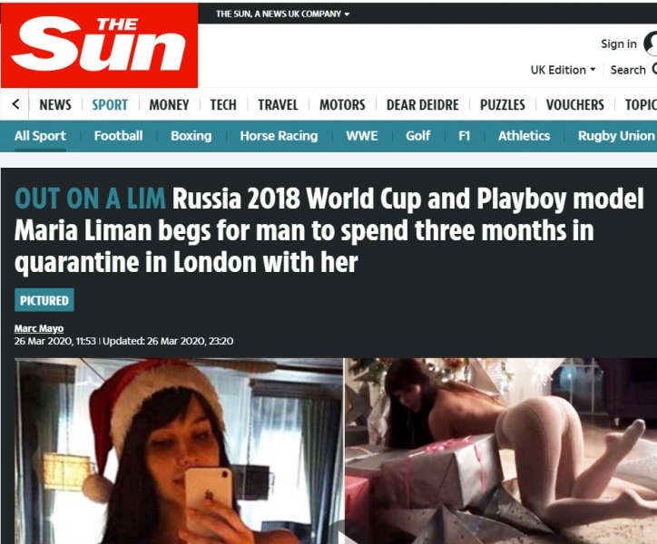 Российская звезда Playboy взбудоражила зарубежные журналы