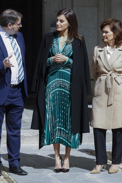 Королева Испании показала свое самое красивое красное платье