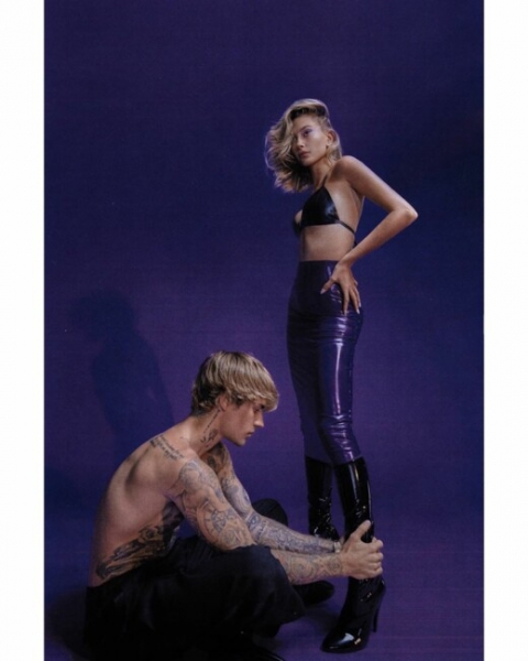 Джастин и Хейли Бибер снялись в самой горячей фотосессии для нового номера Vogue