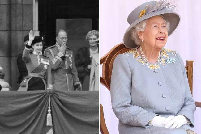 Черчилль, принц Филипп и королева на лошади: каким был первый парад в честь дня рождения Елизаветы II