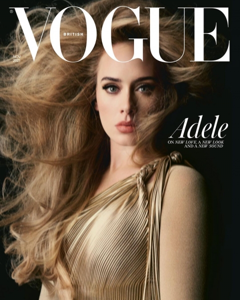 «Все ради себя»: похудевшая на 45 килограммов певица Адель снялась для Vogue