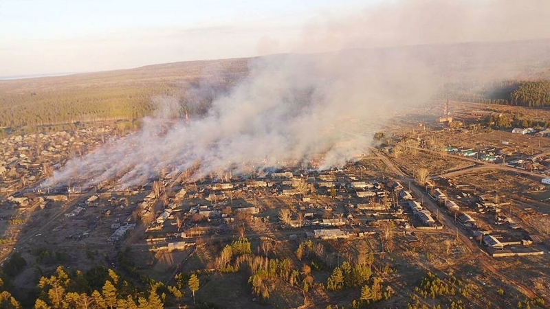 Главу поселка в Приангарье, где был пожар, будут судить по трем статьям