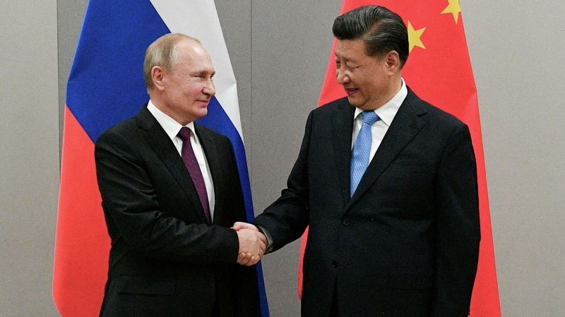 Си Цзиньпин поздравил Путина с Новым годом