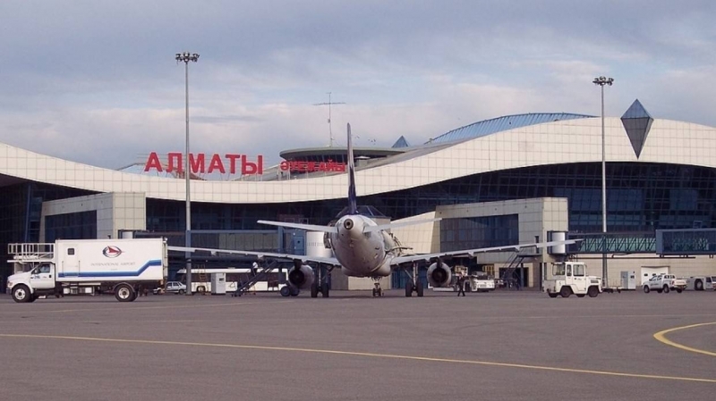 Аэропорт Алма-Аты в Казахстане не будет работать до воскресенья