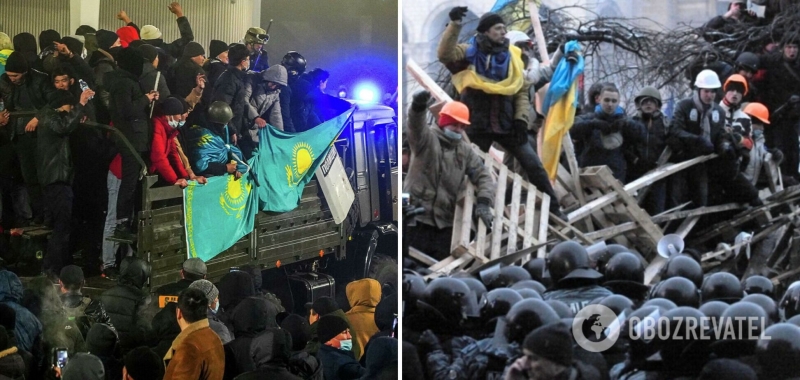 Герман Обухов: Казахстан перехватил эстафету Майдана: Кремль – меж двух огней?