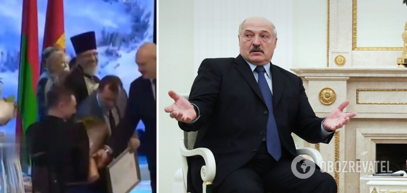 Лукашенко попытался вручить букет человеку без рук: циничный момент попал на видео