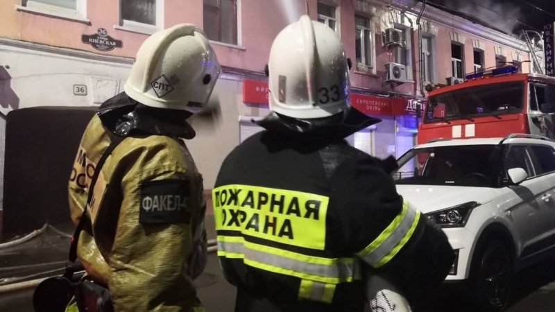 Пожар произошел в результате горения мусора в Московском районе Петербурга