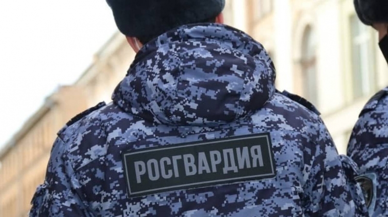 Разгуливавшего с макетом автомата мужчину задержали в центре Петербурга