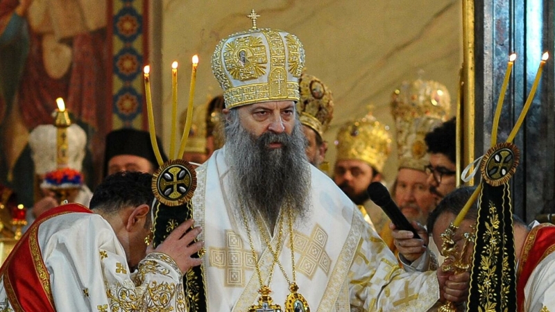 У патриарха Сербского Порфирия выявили COVID-19