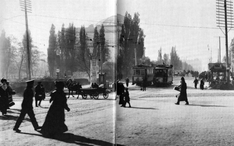 В 1912 году здесь ездили трамваи: в сети показали уникальное фото древнейшей улицы Киева
