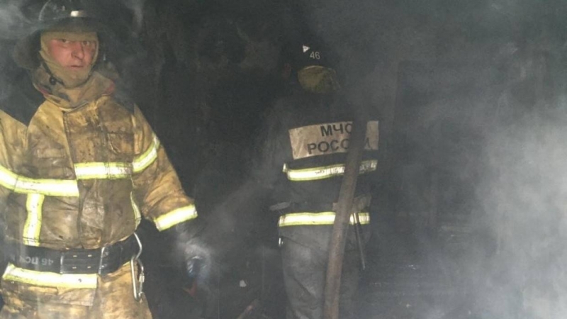В Ленобласти жертвами пожара в деревянной бане стали два человека