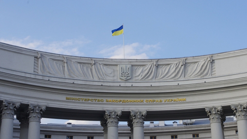 В МИД назвали сообщения об эвакуации дипломатов из Киева провокацией