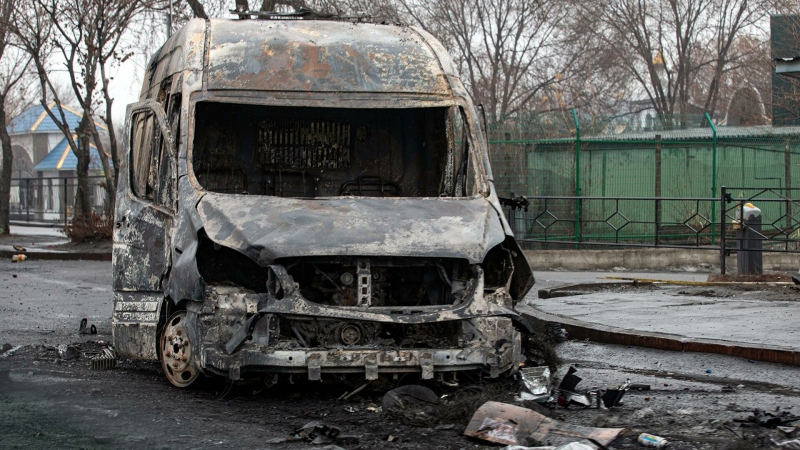В МВД Казахстана заявили, что участники беспорядков были организованы