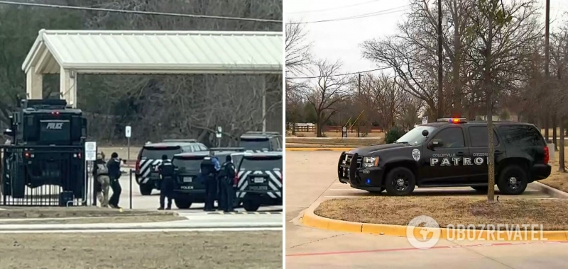 В Техасе мужчина захватил в заложники посетителей синагоги, полиция провела спецоперацию. Фото и видео