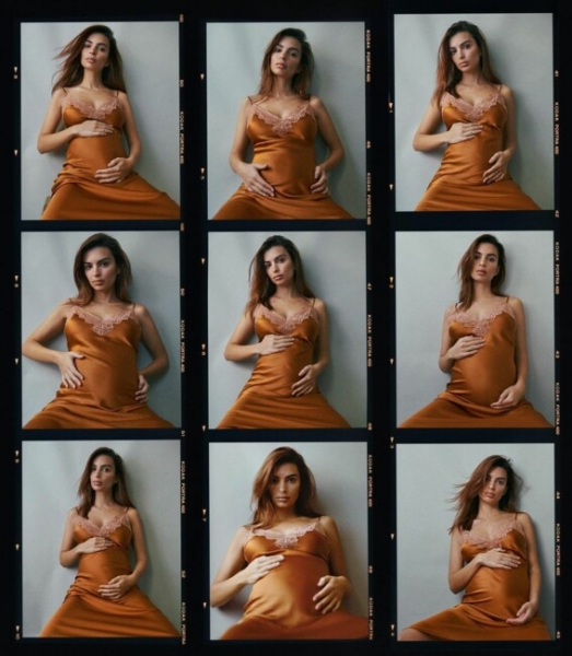 Эмили Ратаковски сообщила о первой беременности и показала округлившийся живот на видео