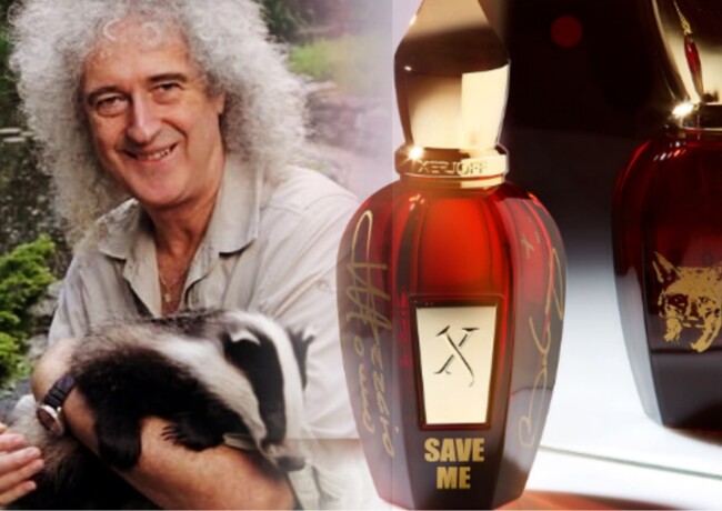 Гитарист Queen Брайан Мэй презентовал духи с запахом барсука за 8000 гривен