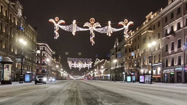 Морозы до −11 градусов вернутся в Петербург в Рождественскую ночь