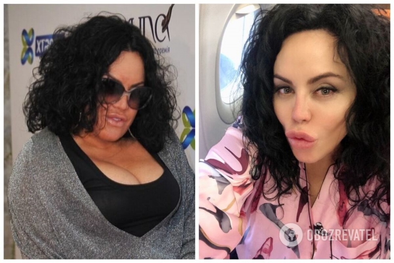 Пластика и похудение: как менялась внешность 57-летней Оксаны Байрак. Фото до и после