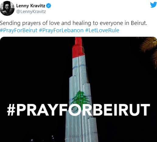 Взрыв в Бейруте: реакция знаменитостей на трагедию
